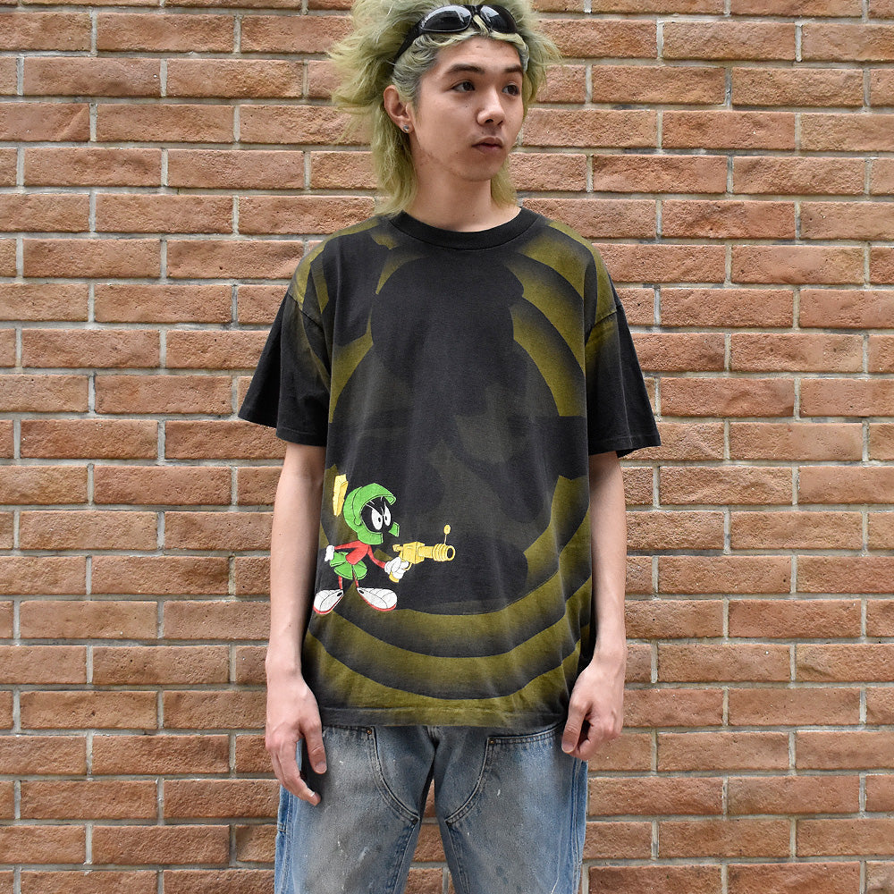 90's AOP！ Looney Tunes “Marvin the Martian” Tシャツ USA製 250527H