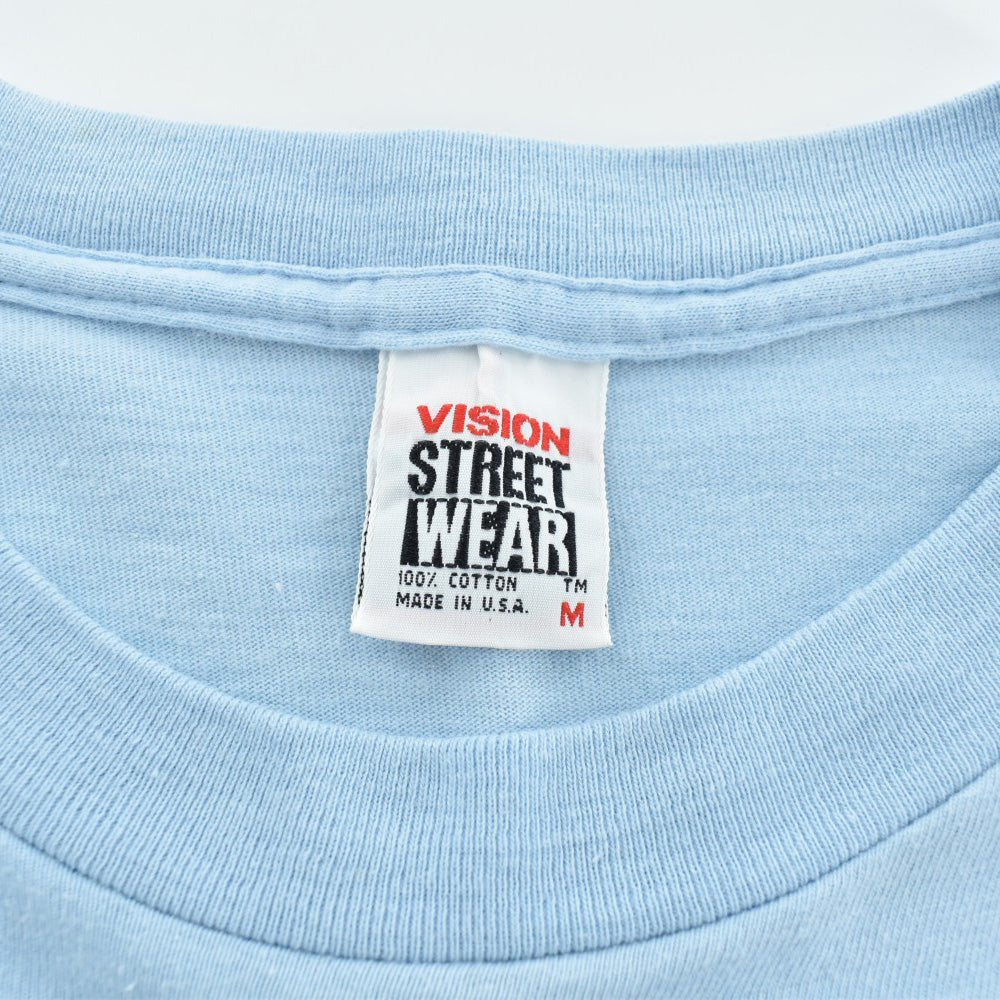 80's VISION STREET WEAR "Don't Die Wondering!" スケートT 260623H