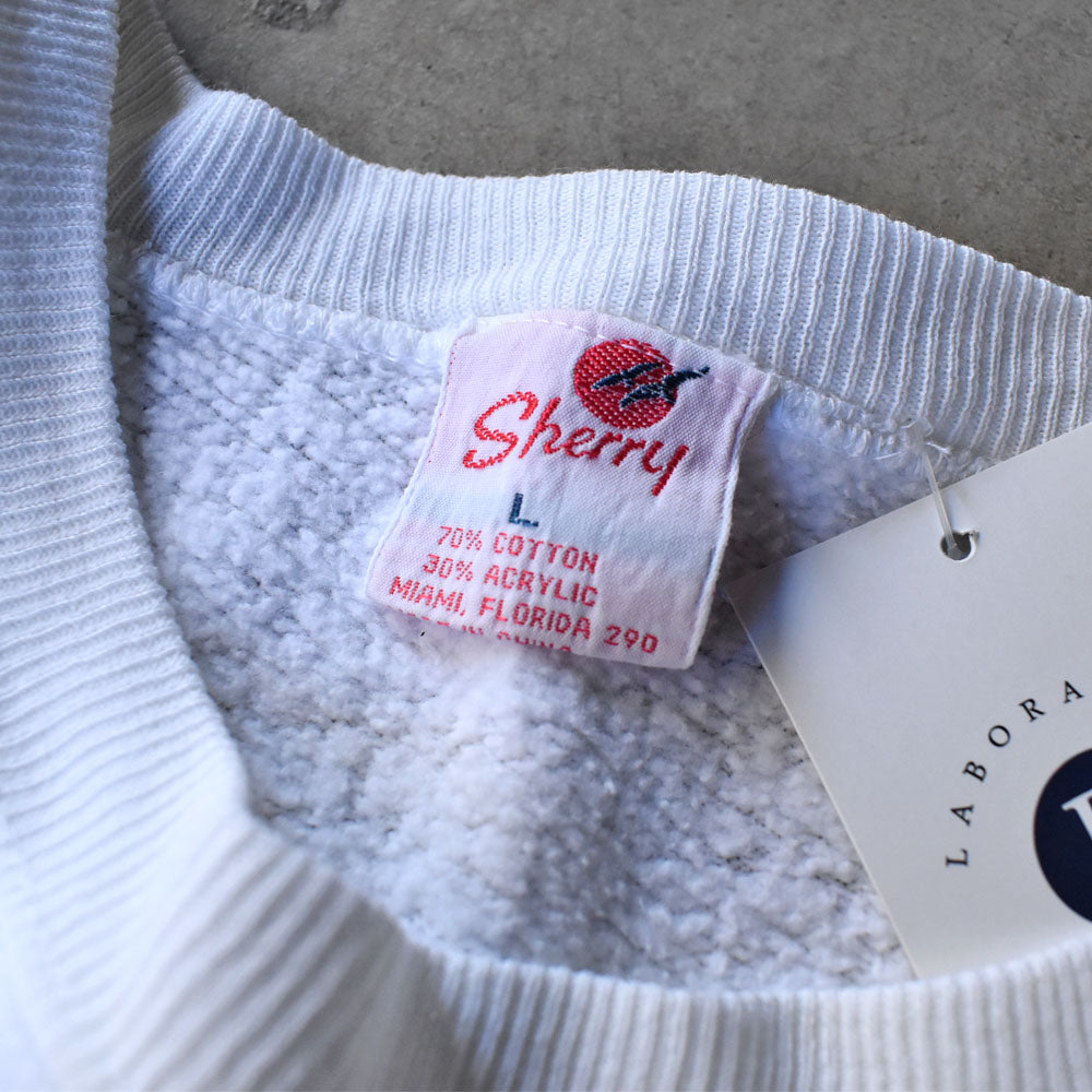 90’s Disney “Florida Mickey” ラグラン キャラクター スウェット  251024H