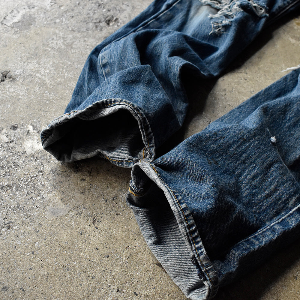 ダメージ！グランジ！Levi's 501 デニムパンツ 231207H