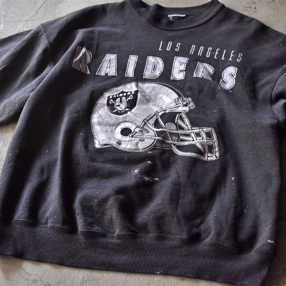 90’s 雰囲気抜群！ “NFL Raiders” スウェット USA製 240214H