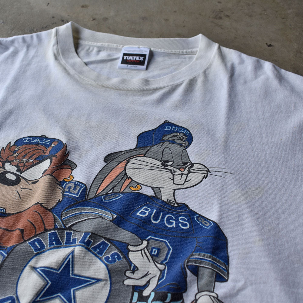 90's　Looney Tunes/ルーニー・テューンズ “Dallas Cowboys” Tシャツ　230701