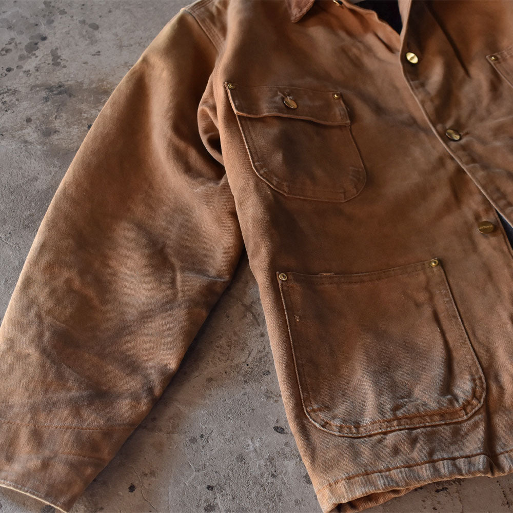 90's Carhartt ブランケットライナー ミシガンチョアコート USA製 231204