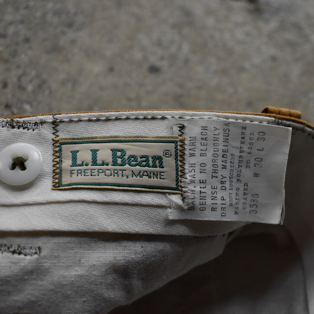 70's～　デッドストック！　L.L Bean　コットン ダック ハンティングパンツ　USA製　230816H