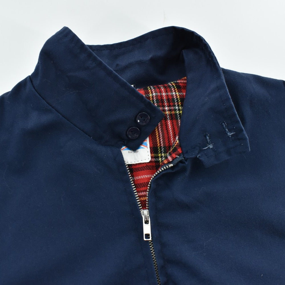 90's Harrington Jacket ユニオンジャックタグ スイングトップ 紺 261002H
