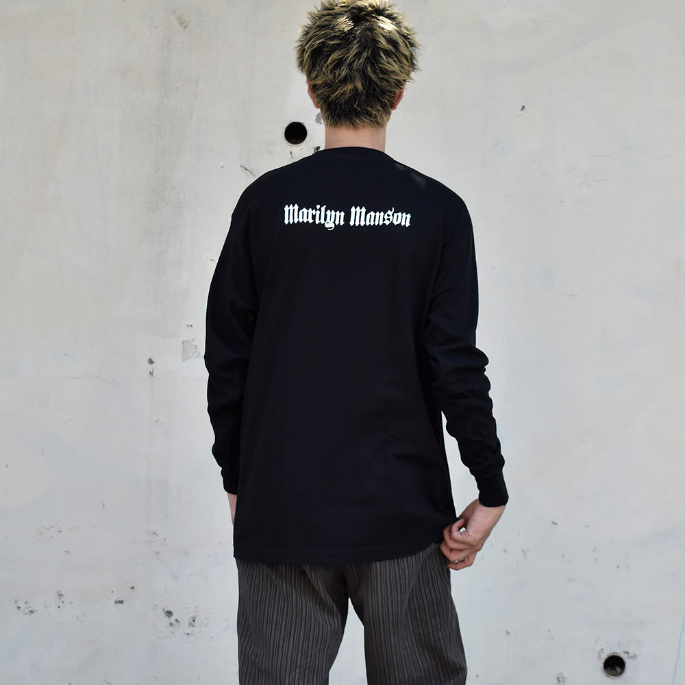 90's Marilyn Manson “got violence？” ロック ロングスリーブTシャツ 250725HT62