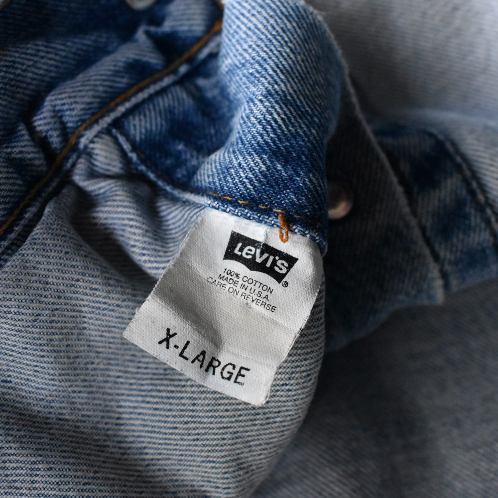 90’s Levi's 70507-0389 ワッペンカスタム！ デニムジャケット USA製 240411