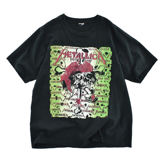 90's Metallica "Pushead Skull" ロックTシャツ 260320H