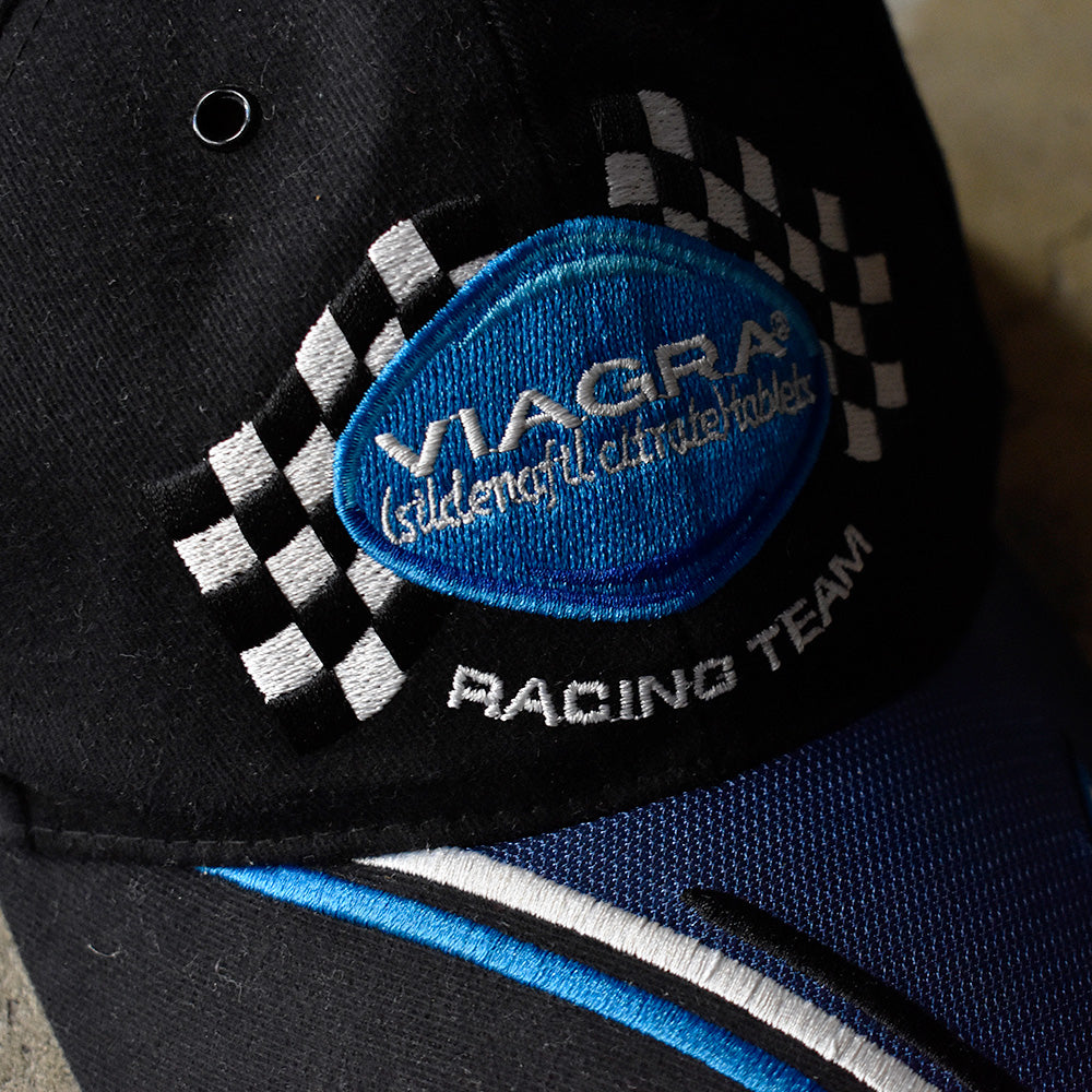 Y2K Team Caliber “VIAGRA” 刺繍 NASCAR レーシングCAP 250723H