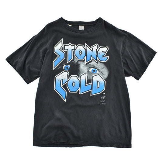 90’s WWF STONE COLD "Steve Austin Eyes" プロレスT 260417H