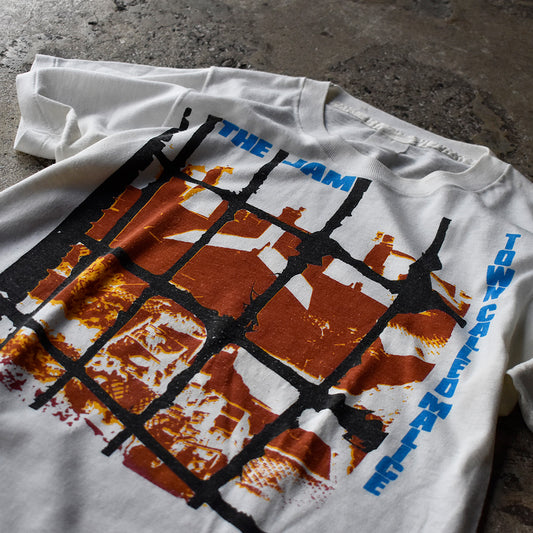 80's The Jam "Town Called Malice" ロック Tシャツ 230725HY33