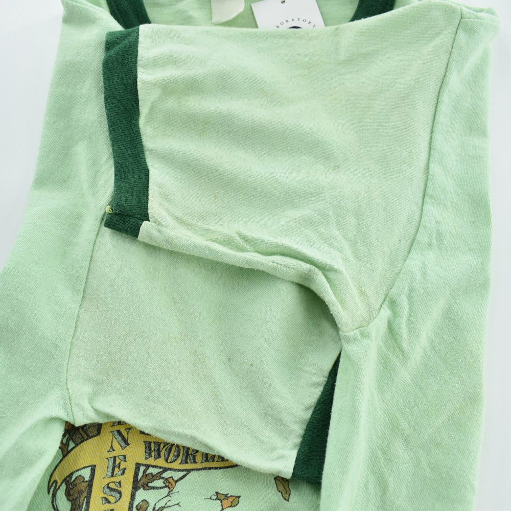 70's GENESIS "WORLD TOUR 77" リンガー ロックTシャツ 260901H