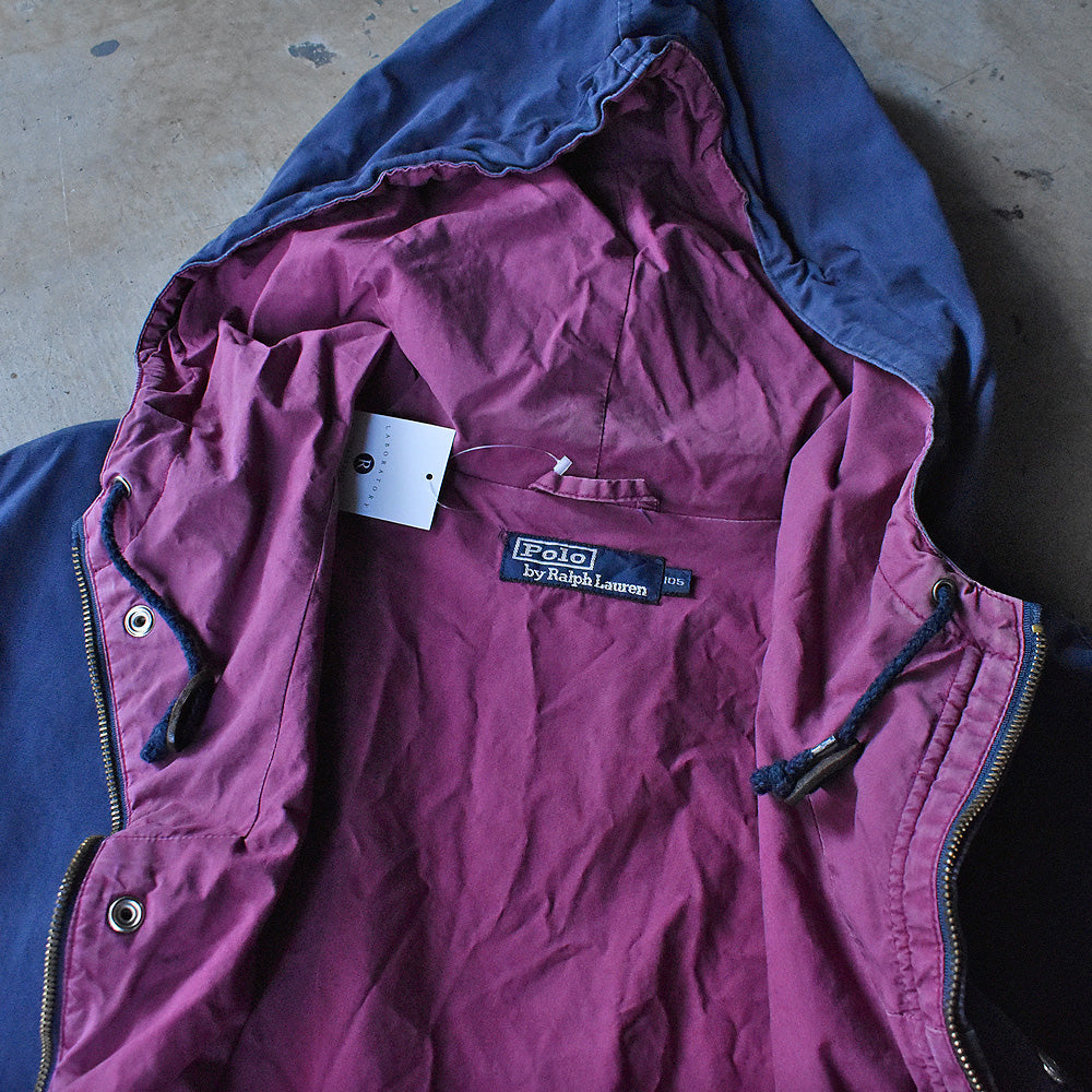 90's Polo Ralph Lauren “POLO SPORT”フードコート マウンテンパーカー 240108