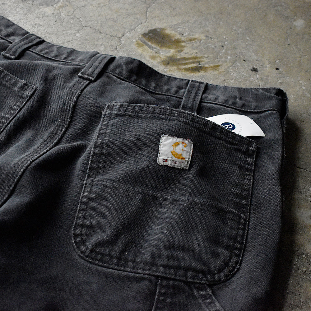 carhartt ペインターパンツ ダックパンツ ブラック W36 L32