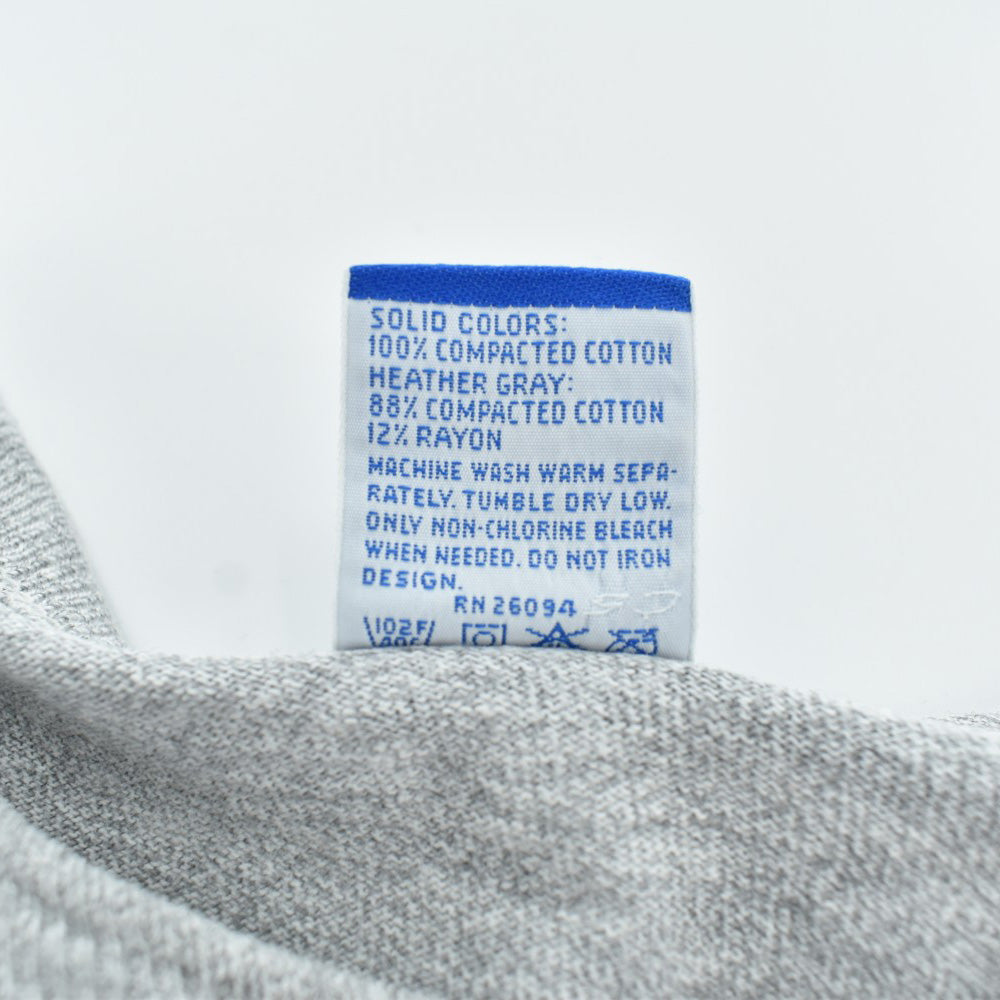 90's Champion "NORTHEASTERN" 染み込みプリント カレッジTシャツ USA製 260818H
