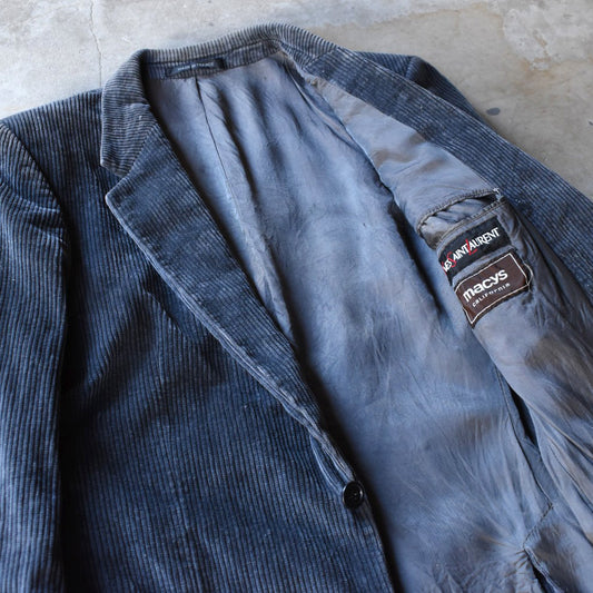 80’s Yves Saint Laurent コーデュロイ テーラードジャケット フランス製 251202H