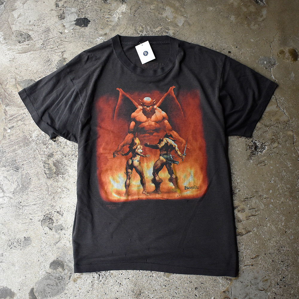 80's “Boris Vallejo×MC“ Art Tシャツ 250626H