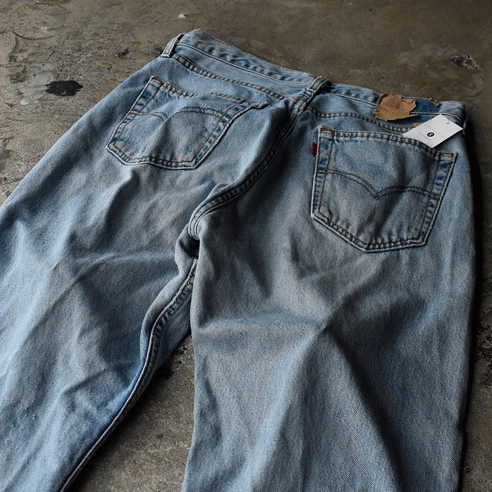 90's ダメージ！ Levi's 501 デニムパンツ Euro製 230930H