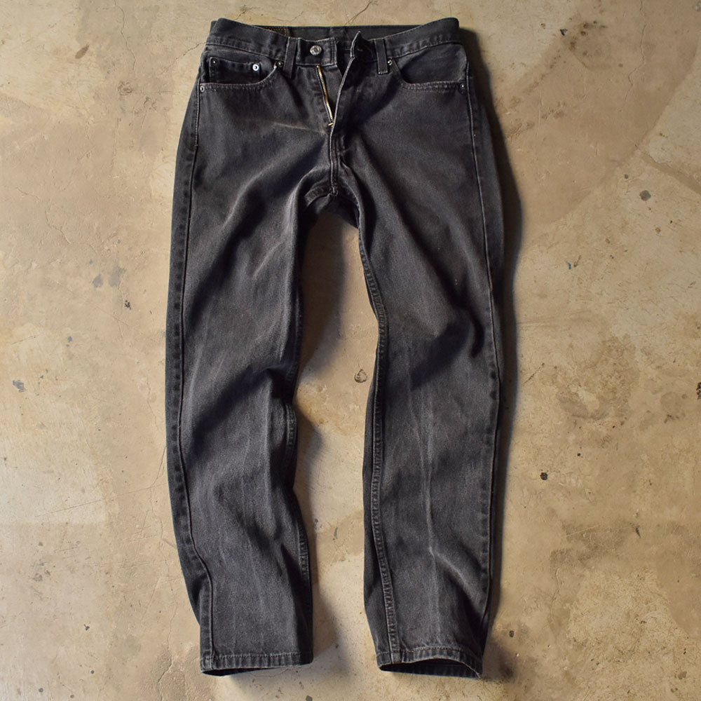 Levi's 505 ブラックデニムパンツ 240504