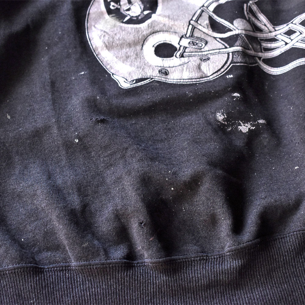 90’s 雰囲気抜群！ “NFL Raiders” スウェット USA製 240214H