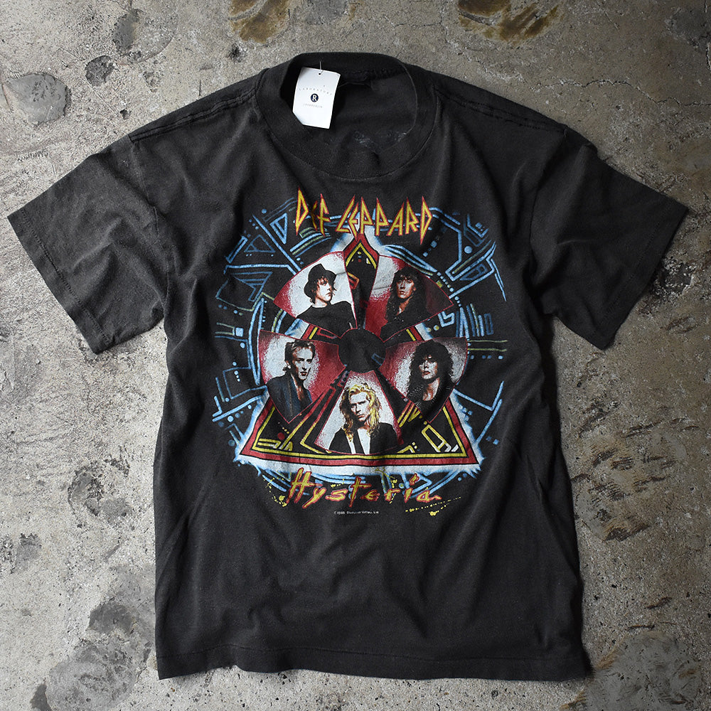 80s DEF LEPPARD デフレパード ツアー Tシャツ - Tシャツ/カットソー 