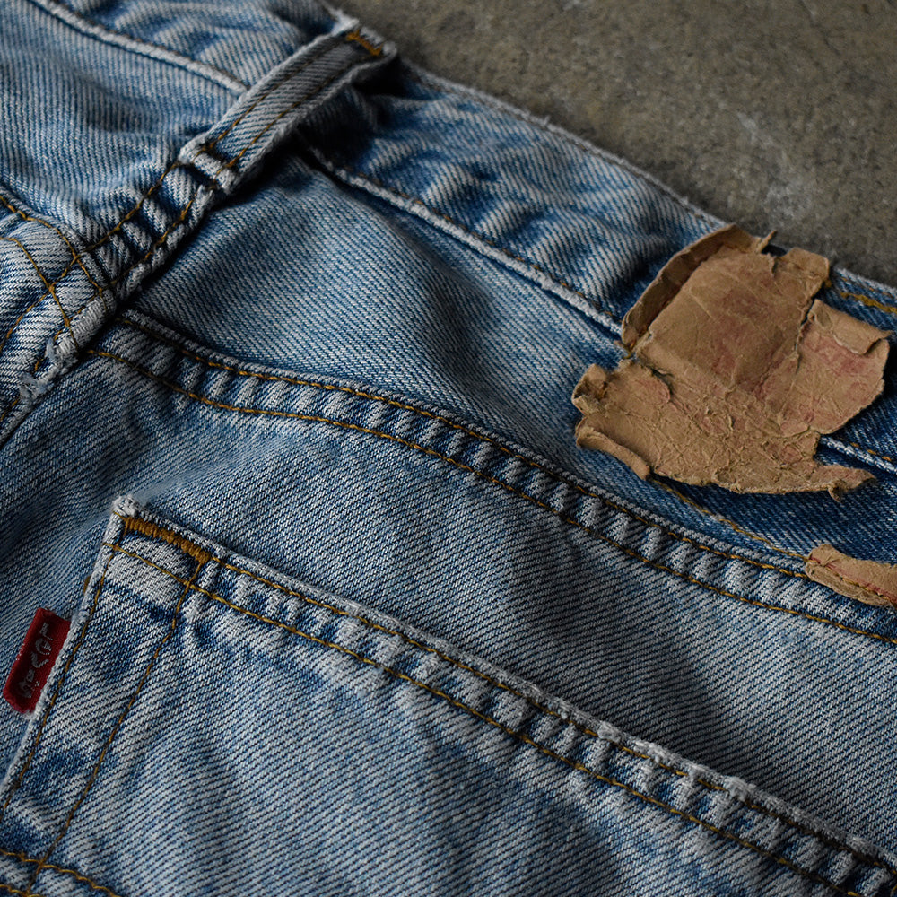 90's ダメージ！ Levi's 501 デニムパンツ Euro製 230930H
