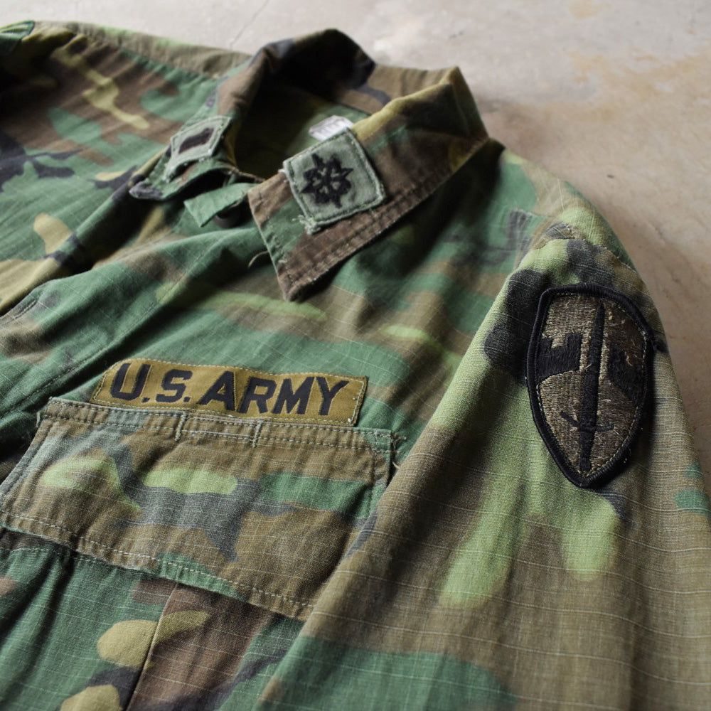 60’s U.S. ARMY “Mix Leaf” 5th ジャングルファティーグ ジャケット 251111H