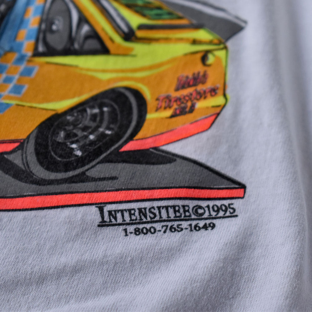 90’s “Wayne Larson ＃93” サイン入り 両面プリント レーシング Tシャツ USA製 240524