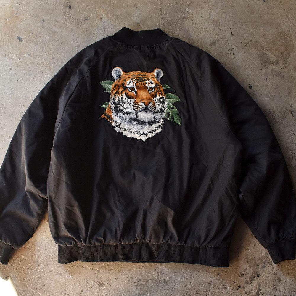 80’s America’s finest jackets ユニオンチケット付き tiger ブルゾン USA製 231208