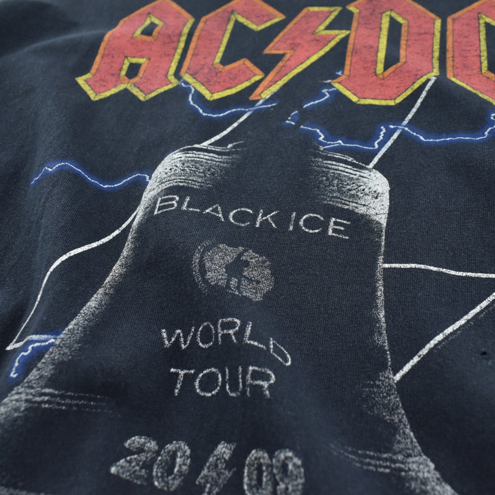 Y2K AC/DC "BLACK ICE" WORLD TOUR ロックTシャツ 260515H