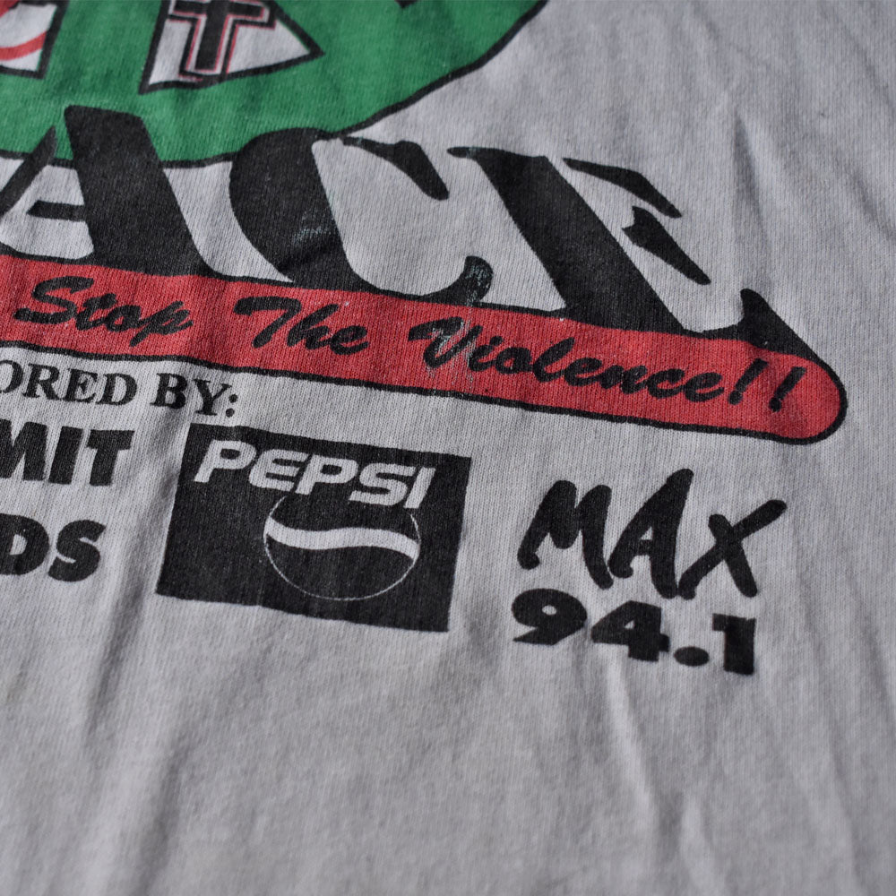 90's NO LIMIT RECORDS ”PARTNERS PEACE” レコード 企業系 Tシャツ 240528