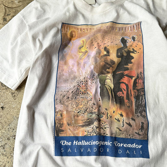 90's Salvador Dalí “The Hallucinogenic Toreador” art Tシャツ USA製 240325H