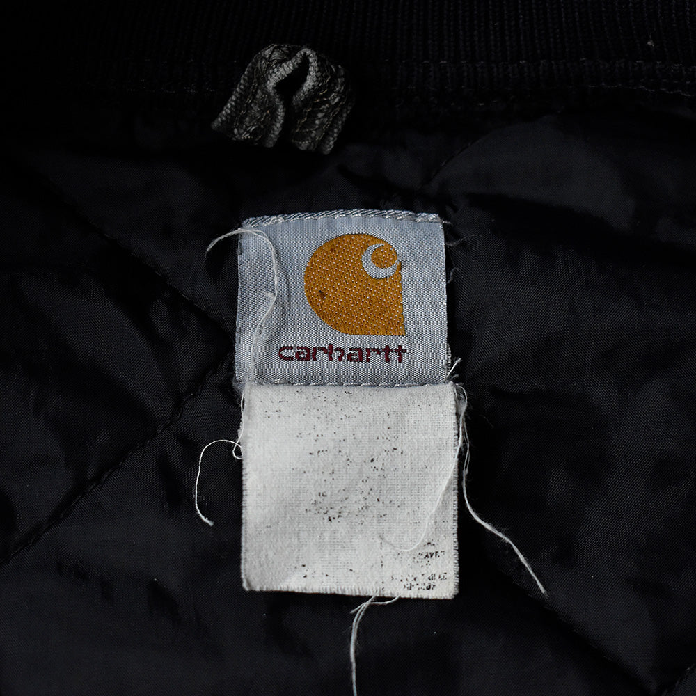 90's～ ダメージ！ ペンキ！ Carhartt  ダック ベスト キルティングライナー 240926H