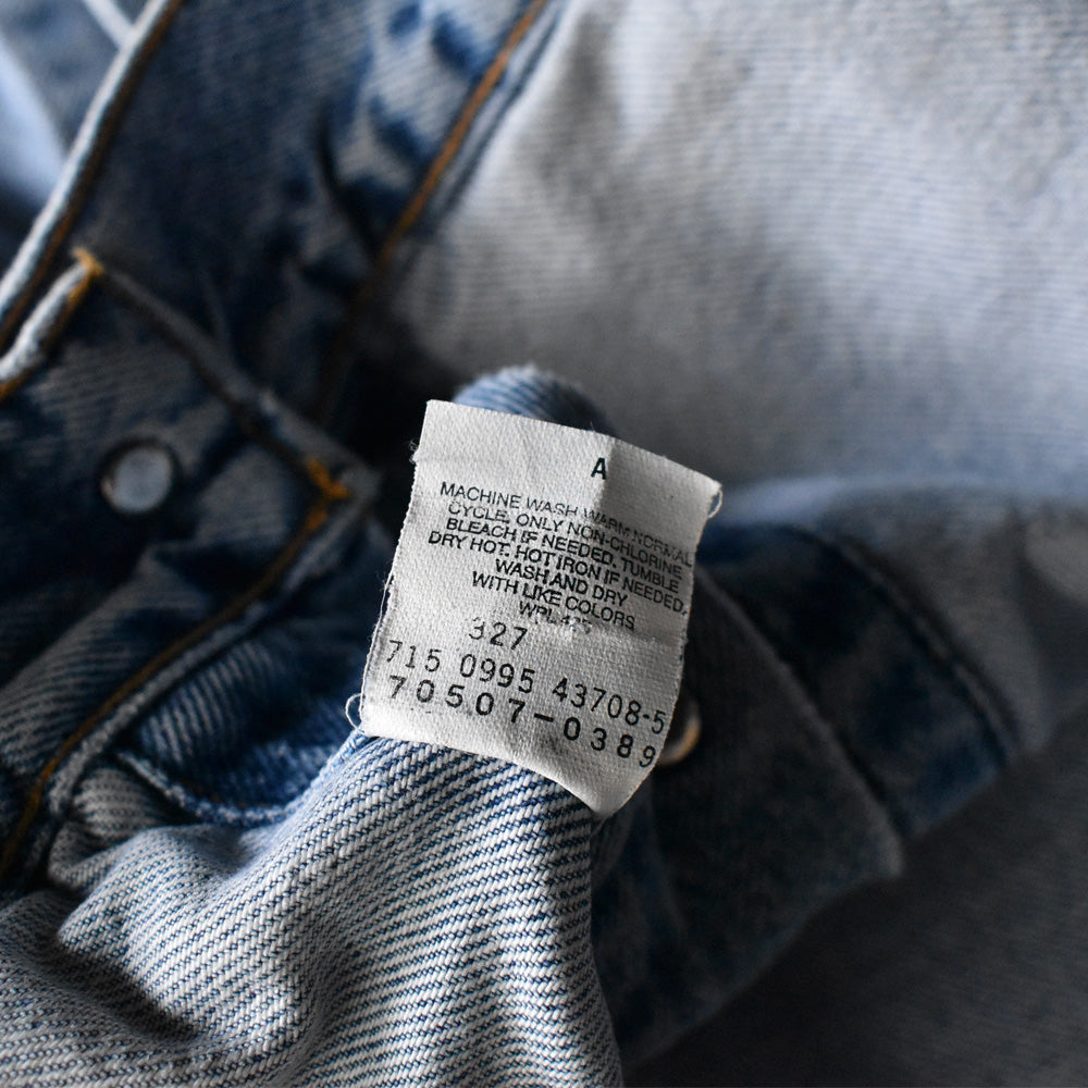 90’s Levi's 70507-0389 ワッペンカスタム！ デニムジャケット USA製 240411