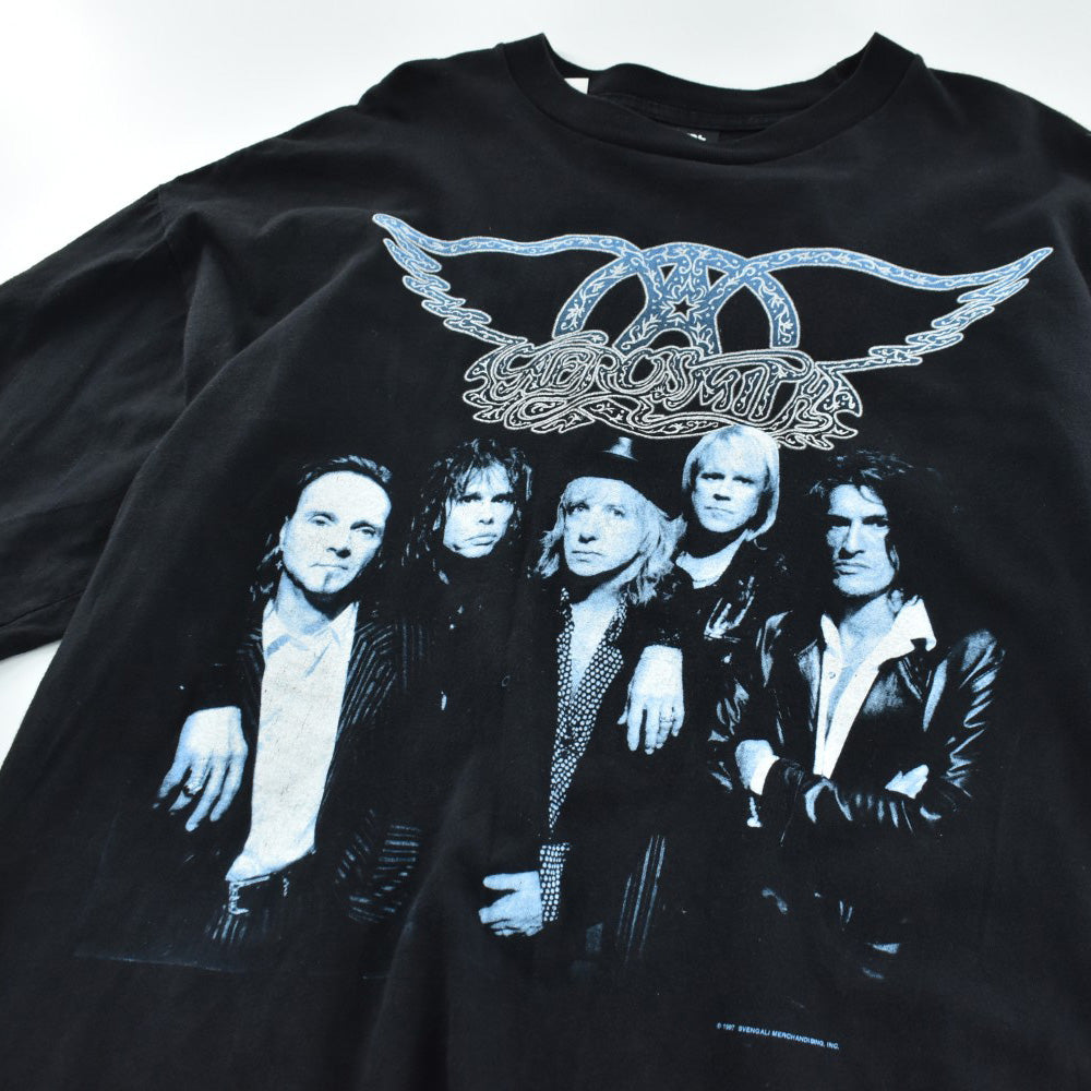 90's AEROSMITH “Nine Lives World Tour” ロックTシャツ 260414H