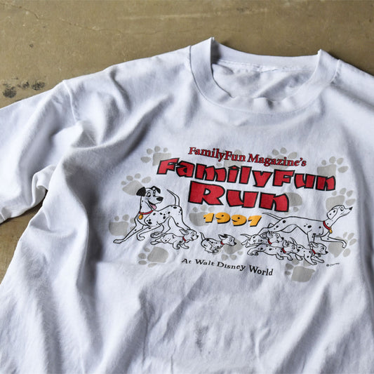 90’s Disney “One Hundred and One Dalmatians” 101匹わんちゃん キャラTシャツ 240422