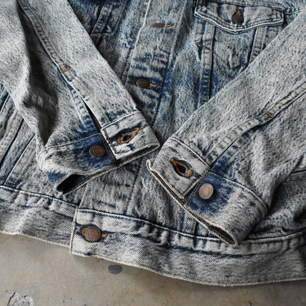 90’s Levi's 70507-0510 ケミカルウォッシュ デニムジャケット USA製 250603