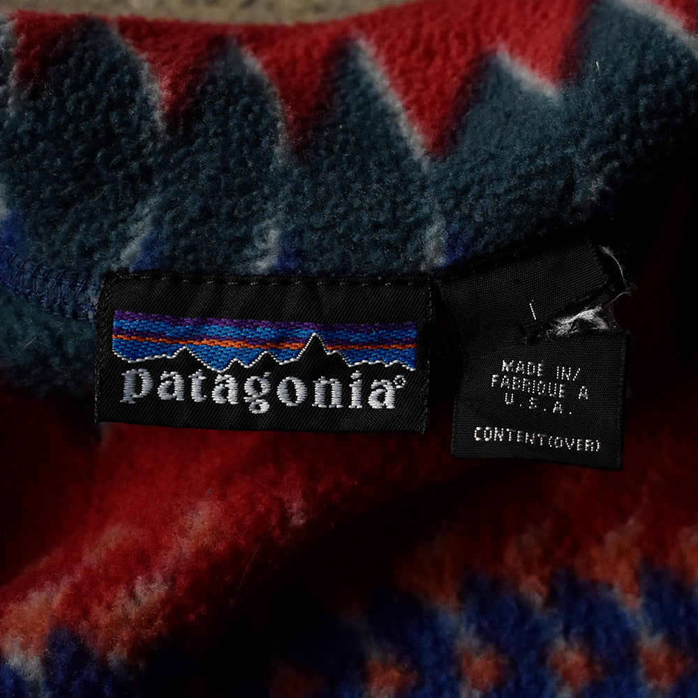 96's Patagonia “ミネハハ” ハーフジップ フリースジャケット USA製 231031H