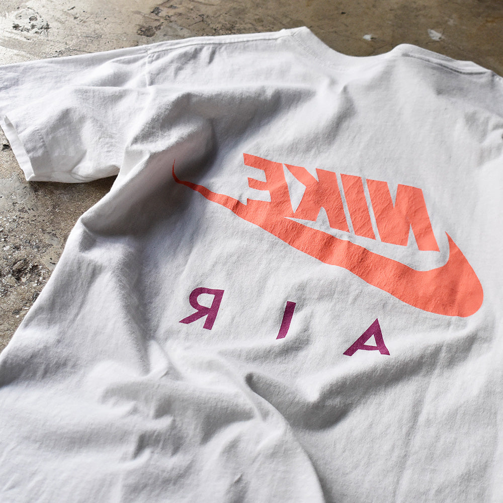 ナイキ AIR スウォッシュロゴ 反転プリント Tシャツ 90年代 USA製 ヴィンテージ