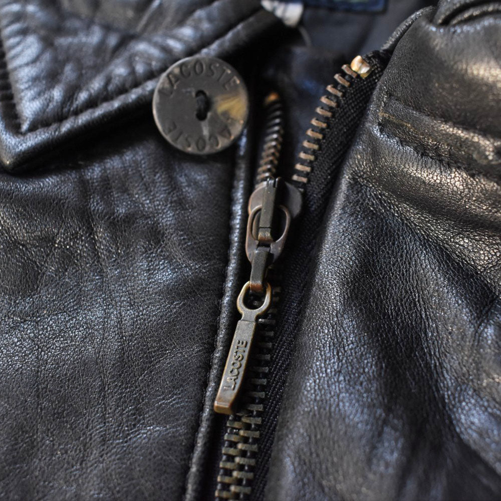 90’s LACOSTE レザージャケット 251111H