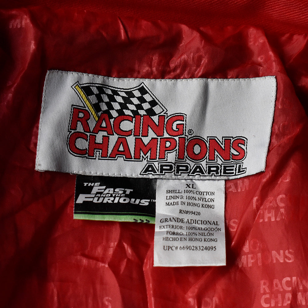 90's RACING CHAMPIONS APPAREL コットン レーシングジャケット 231122H