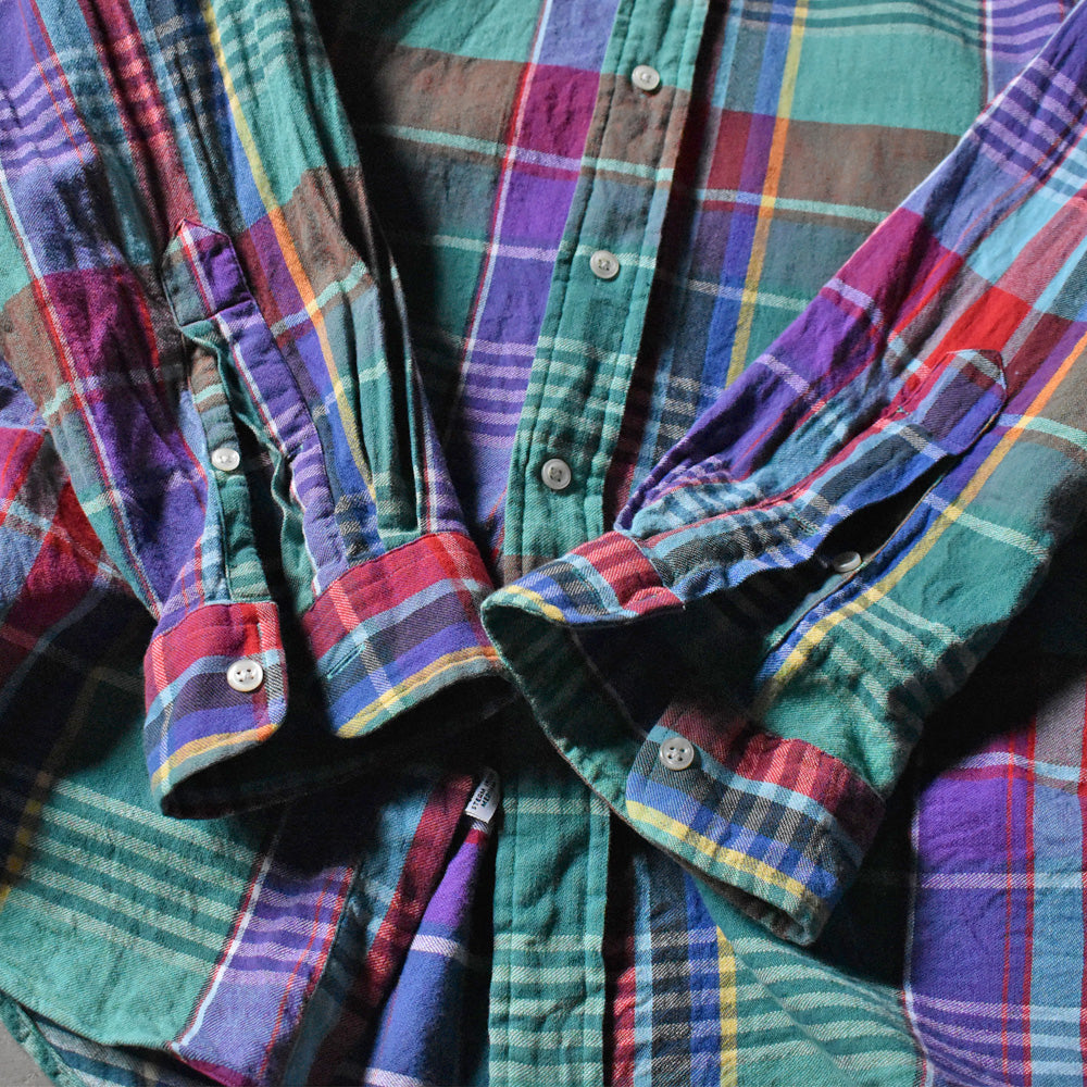90's Ralph Lauren “BLAKE” チェック ボタンダウンシャツ 240327 S2085