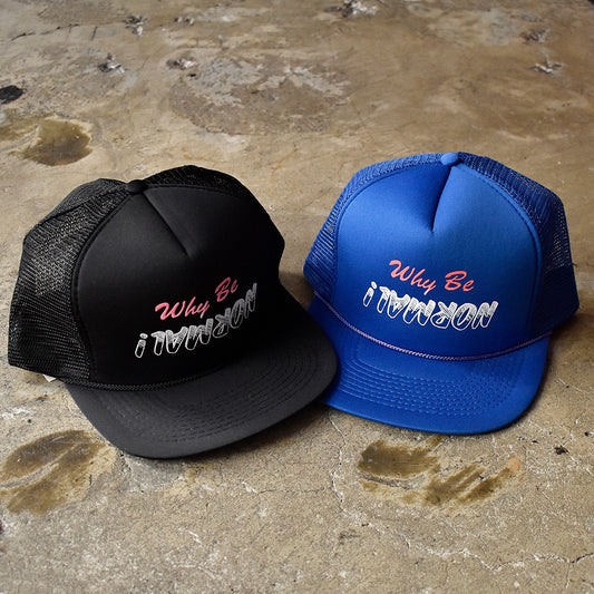 90's “Why Be Normal!” メッシュ キャップ デッドストック 250818H