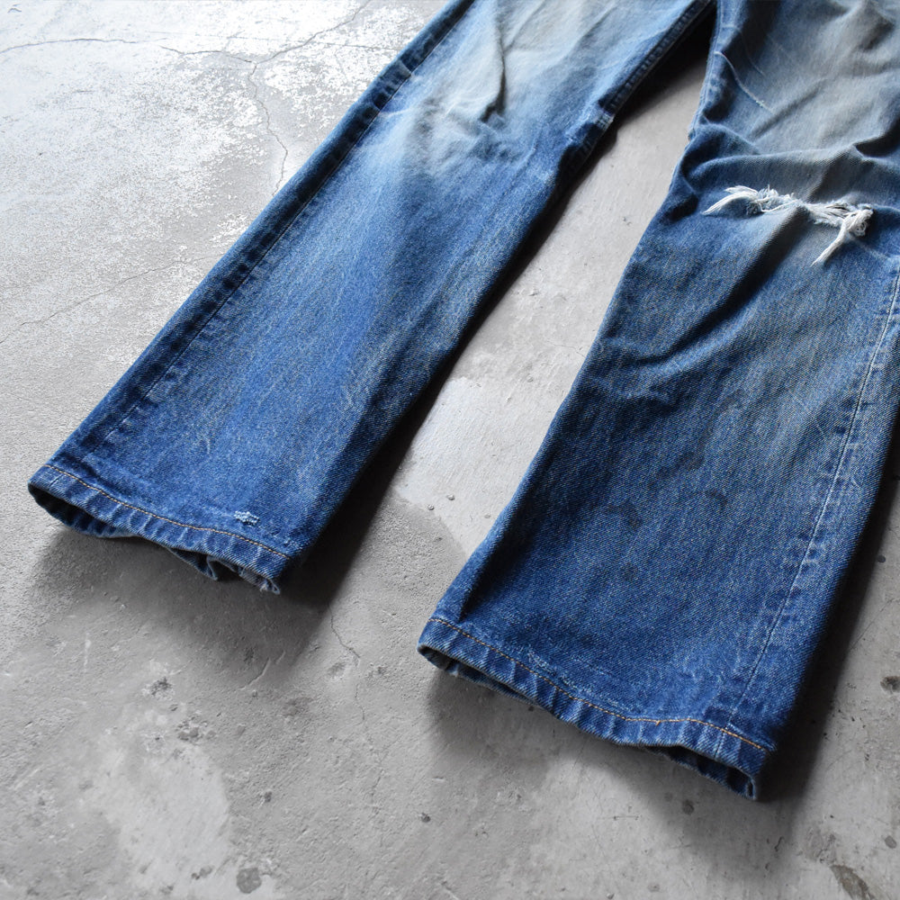 A.P.C. NEW STANDARD ダメージ！ヒゲ！ハチノス！ ストレート デニムパンツ 240906