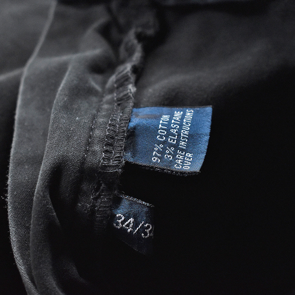 90's Polo Ralph Lauren ブラック！ チノパン 240321 S2022