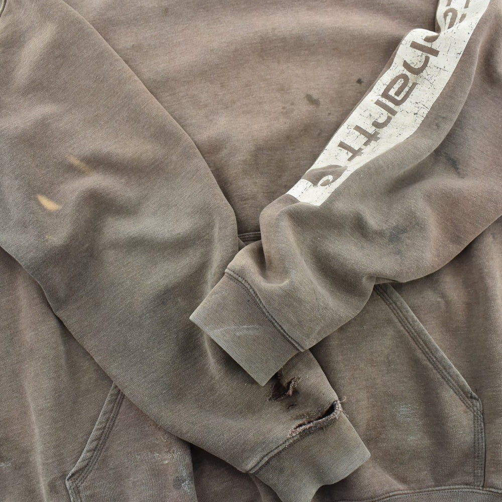 Carhartt 鬼フェード&ボロ プルオーバーパーカー 261006H