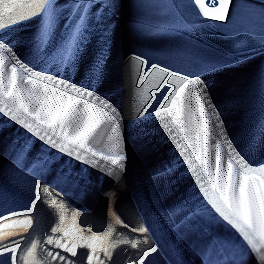 90's Pantera “Skull and Bones” フットボールTシャツ！ 250506H