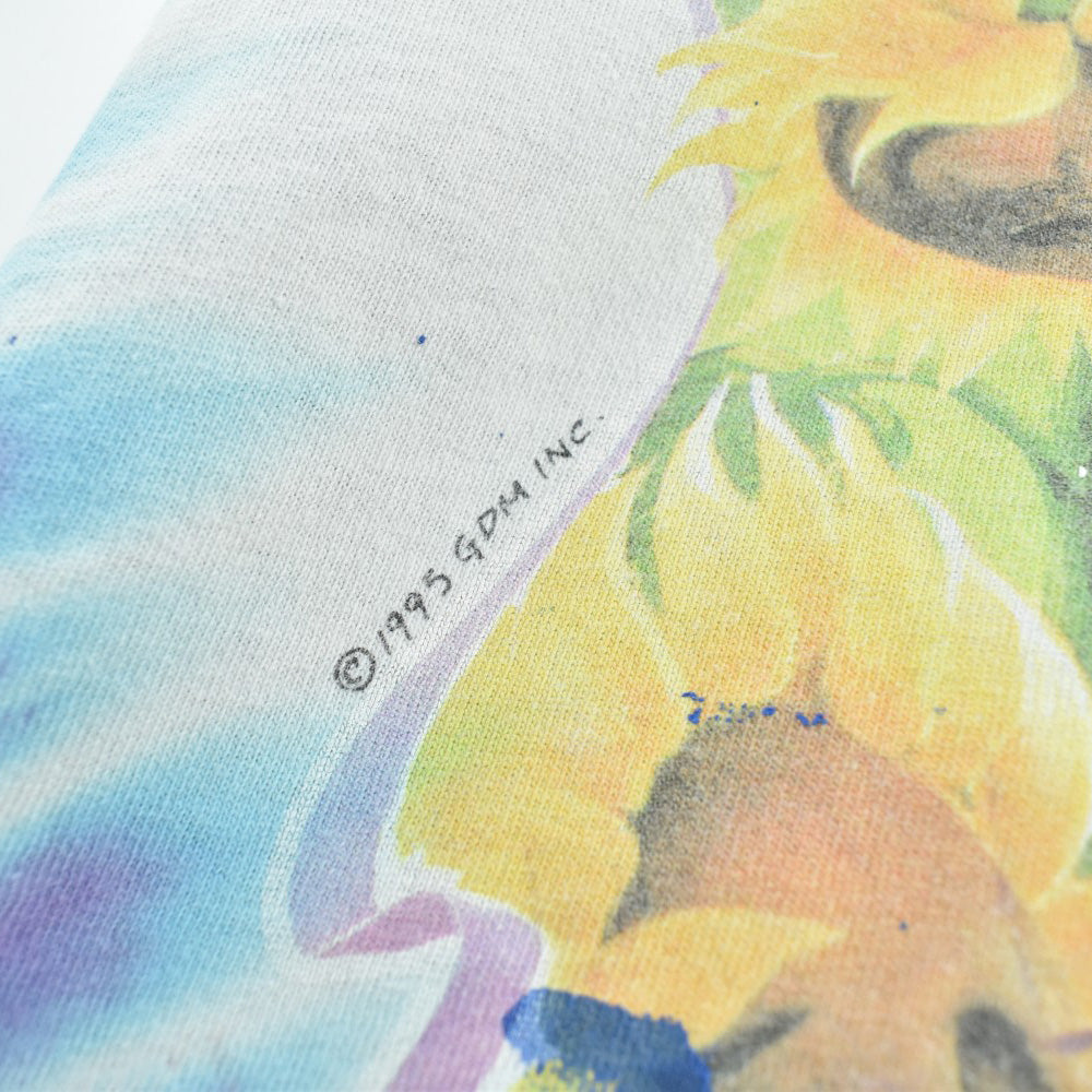 90's Liquid Blue Grateful Dead "Terrapin Sunflower" Summer Tour 1995 タイダイ ロックT 260714H