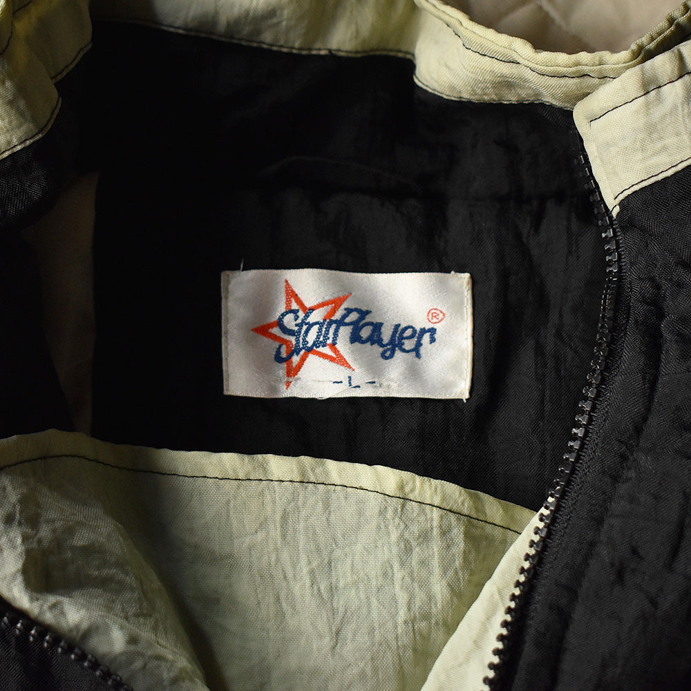 90's StarPlayer MLB “Chicago White Sox“ フード付き パフジャケット 250115H