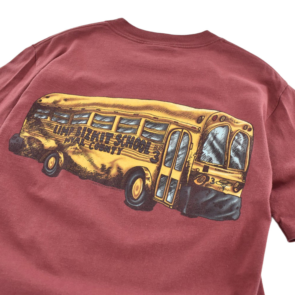 90's LIMP BIZKIT "SCHOOL BUS" ニューメタル ロックTシャツ 260821H